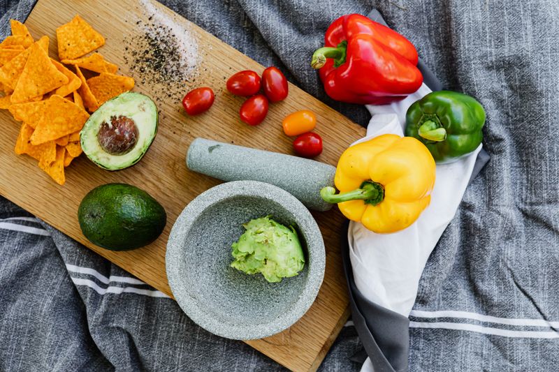 Fresh guacamole made tableside at Chuys
